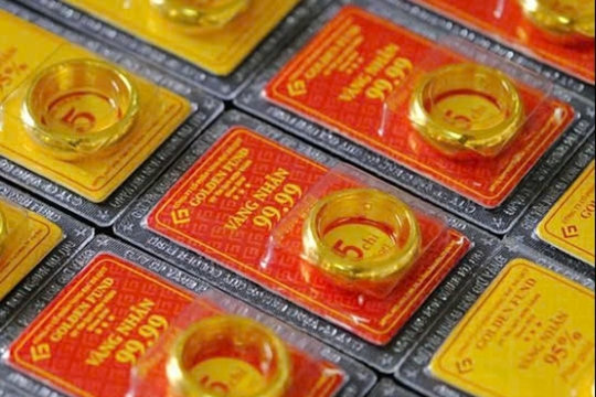 Giá vàng hôm nay 1/11/2024: Vàng nhẫn 9999 tiếp tục tăng