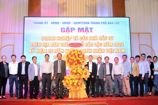 Bảo Lộc: Tổ chức gặp mặt doanh nghiệp, nhà đầu tư