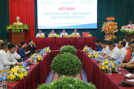 Hơn 160 doanh nghiệp Đắk Nông kết nối với ngân hàng