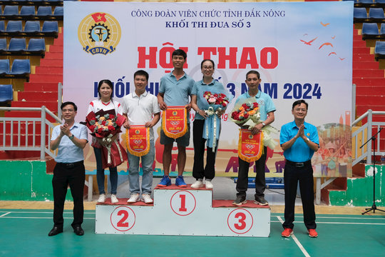 Hội thao Khối thi đua số 3-Công đoàn Viên chức tỉnh Đắk Nông