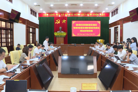 Rà soát các dự án, thành phần thực hiện các chương trình MTQG