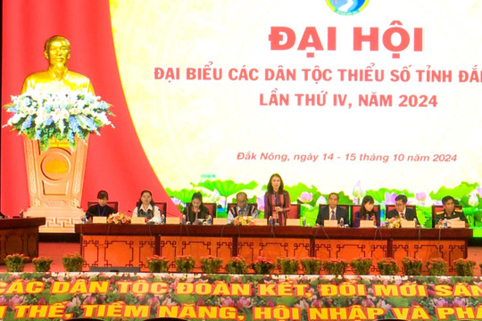 Đại hội Đại biểu các dân tộc thiểu số tỉnh Đắk Nông lần thứ IV
