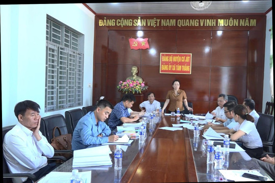 Giám sát thực hiện chương trình mục tiêu quốc gia tại xã Tâm Thắng