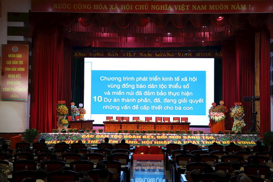 Tỷ lệ hộ nghèo đồng bào dân tộc thiểu số Đắk Nông giảm hàng năm từ 4%