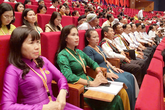 Đoàn đại biểu tỉnh Đắk Nông dự Đại hội Đại biểu toàn quốc MTTQ Việt Nam lần thứ X