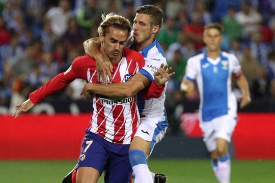 Nhận định, dự đoán Atletico Madrid vs Leganes: Thắng tối thiểu
