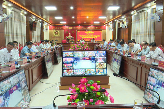 Họp Tổ công tác Đề án 06 của Chính phủ tháng 10/2024