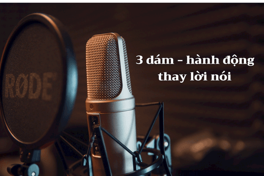 3 dám – hành động thay lời nói