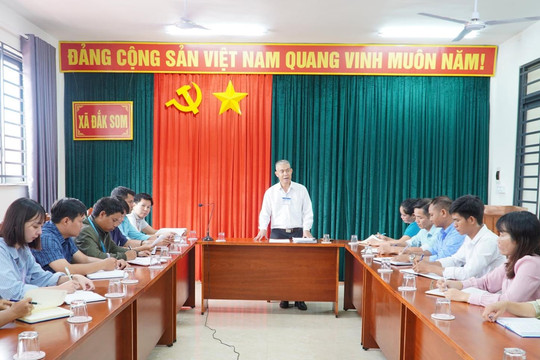 Đắk Glong quyết tâm bảo đảm thành công đại hội điểm