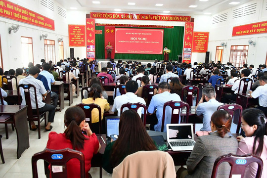 Đắk Song nghiên cứu, quán triệt các văn bản của Đảng