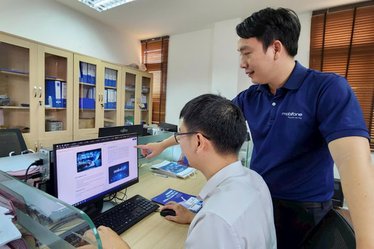 Mobifone Đắk Nông triển khai phần mềm MobiEdu - mSchool