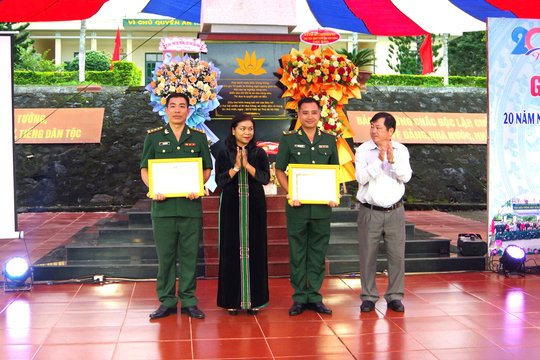 Kỷ niệm 20 năm Ngày thành lập Đồn Biên phòng Đắk M’Bai