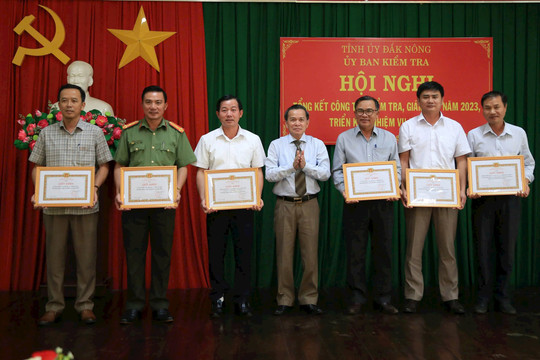 Đắk Nông đẩy mạnh kiểm tra, giám sát trước đại hội Đảng