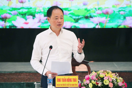 Chủ tịch UBND tỉnh Lâm Đồng Trần Hồng Thái: Lâm Hà cần xây dựng chiến lược đột phá để phát triển toàn diện