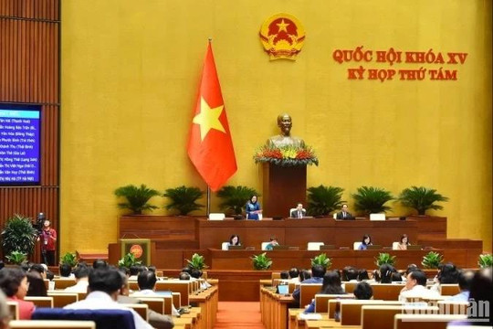 Thông cáo báo chí số 10 Kỳ họp thứ 8, Quốc hội khóa XV