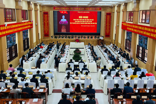 Quán triệt, triển khai nội dung chỉ đạo của đồng chí Tổng Bí thư Tô Lâm về kỷ nguyên mới, kỷ nguyên vươn mình của dân tộc