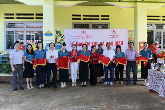 TP. Hồ Chí Minh tài trợ nhà vòm cho trường mầm non ở Đắk Nông