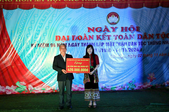 Ấm cúng ngày hội đoàn kết ở xã vùng sâu Đắk Nông