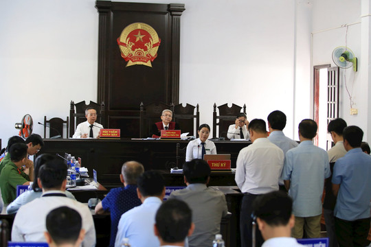 Đắk Nông xử sơ thẩm vụ án sụt lún Khu công nghiệp Nhân Cơ