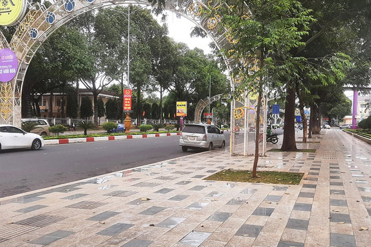 TP.Buôn Ma Thuột chỉnh trang đô thị đồng bộ chào mừng các ngày lễ lớn