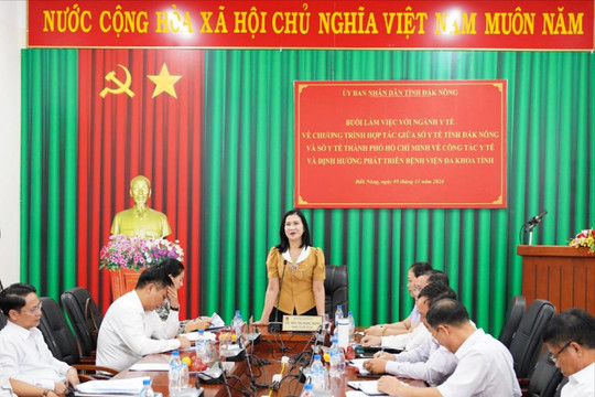 Ngành Y tế Đắk Nông tập trung khắc phục những điểm nghẽn trong nhiều năm qua