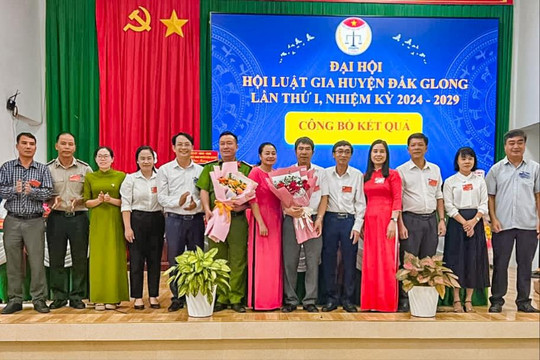 Ông Đoàn Trung Kiên làm Chủ tịch Hội Luật gia huyện Đắk Glong