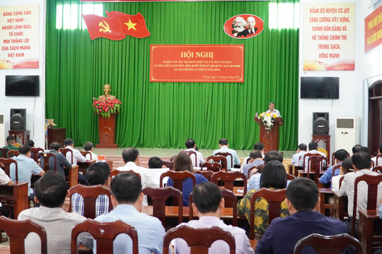 Cư Jút tập trung triển khai đại hội đảng các cấp