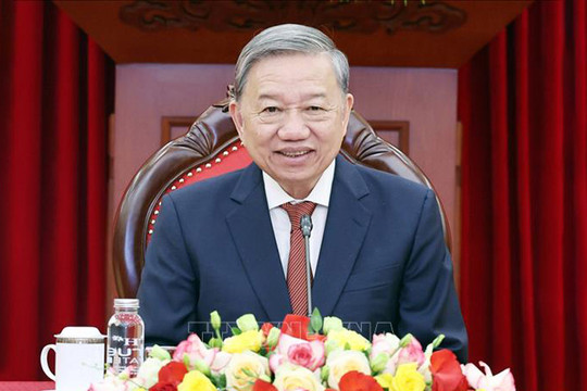 Tổng Bí thư Tô Lâm điện đàm với Tổng thống đắc cử Hoa Kỳ Donald Trump