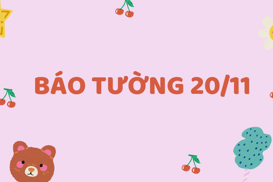 Tổng hợp 29+ mẫu báo tường 20/11 về thầy cô đoạt giải cao, đẹp và ý nghĩa