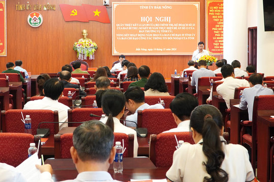 Đắk Nông chủ động định hướng thông tin từ sớm, từ xa