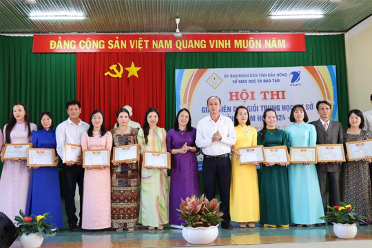 292 giáo viên THCS Đắk Nông đoạt danh hiệu dạy giỏi cấp tỉnh