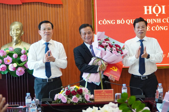 Đồng chí Nguyễn Văn Thanh giữ chức vụ Phó Bí thư Thường trực Huyện ủy Đắk Song
