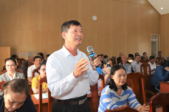 Cử tri TP Bảo Lộc gửi gắm nhiều tâm tư, nguyện vọng tới đại biểu HĐND tỉnh và thành phố