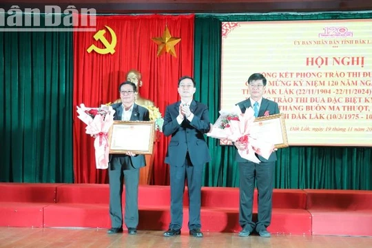 Phát động phong trào thi đua đặc biệt kỷ niệm 50 năm Chiến thắng Buôn Ma Thuột, giải phóng tỉnh Đắk Lắk