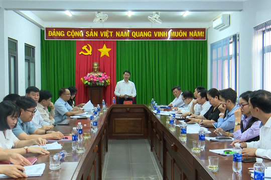 Họp Tổ Văn hóa – xã hội Tiểu ban Văn kiện Đại hội XIII của Đảng bộ tỉnh