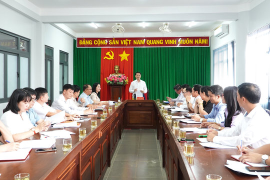 Họp Tổ Văn hóa – xã hội Tiểu ban Văn kiện Đại hội XIII của Đảng bộ tỉnh Đắk Nông