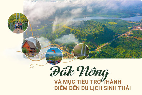 Đắk Nông và mục tiêu trở thành điểm đến du lịch sinh thái
