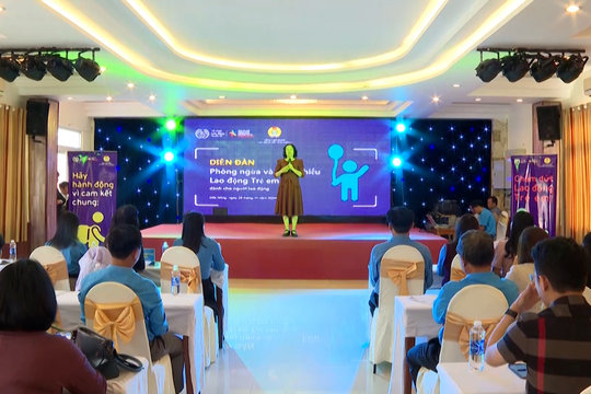 Diễn đàn phòng ngừa, giảm thiểu lao động trẻ em