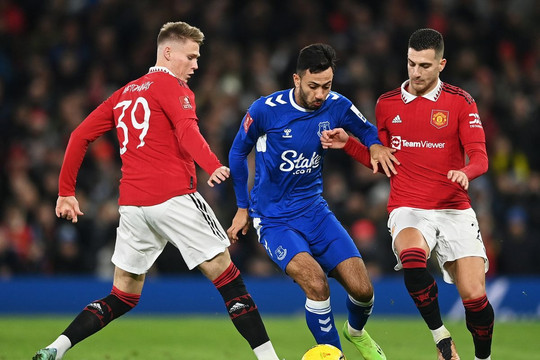 Man United vs Everton ngày 1/12: Dự đoán tỷ lệ thắng từ thành tích, phong độ đối đầu