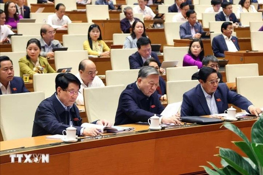 Quốc hội thông qua Luật Tư pháp người chưa thành niên