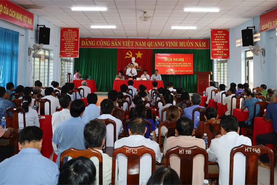 Cử tri Quảng Tân kiến nghị nhiều nội dung phát sinh tại cơ sở