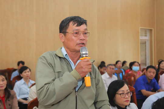 Cử tri Bảo Lộc kiến nghị nhiều vấn đề trọng tâm đến Đoàn Đại biểu Quốc hội