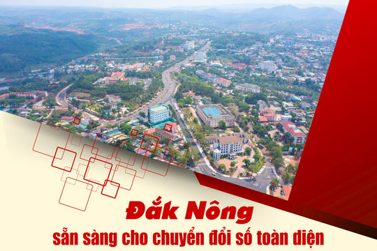Đắk Nông sẵn sàng cho chuyển đổi số toàn diện