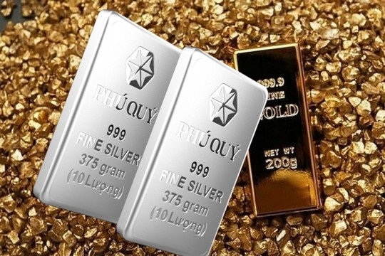 Giá bạc hôm nay 5/12/2024: Ghi nhận mức tăng ấn tượng 2,03%.
