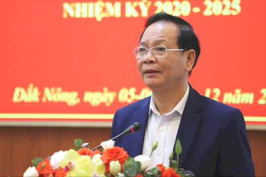 Khai mạc Hội nghị Ban Chấp hành Đảng bộ tỉnh Đắk Nông lần thứ 18