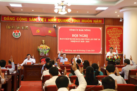 Đắk Nông thống nhất 13 chỉ tiêu chủ yếu năm 2025