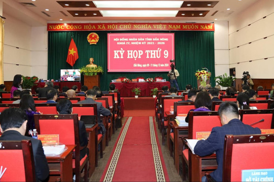 Hình ảnh Kỳ họp thứ 9, HĐND tỉnh Đắk Nông khóa IV, nhiệm kỳ 2021-2026