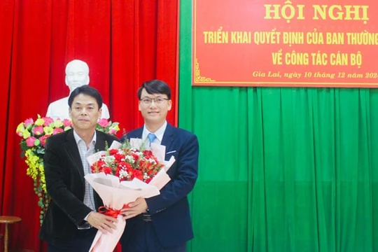 Đồng chí Nguyễn Văn Đông được bổ nhiệm Phó Chánh Văn phòng Tỉnh ủy Gia Lai