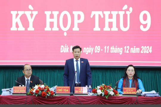 Ngày làm việc thứ 3, Kỳ họp thứ 9, HĐND tỉnh Đắk Nông: Giải trình làm rõ chỉ tiêu phát triển kinh tế - xã hội