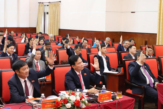 HĐND tỉnh Đắk Nông thông qua 20 nghị quyết chuyên đề quan trọng